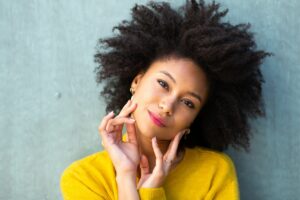 young-woman-with-afro-hair